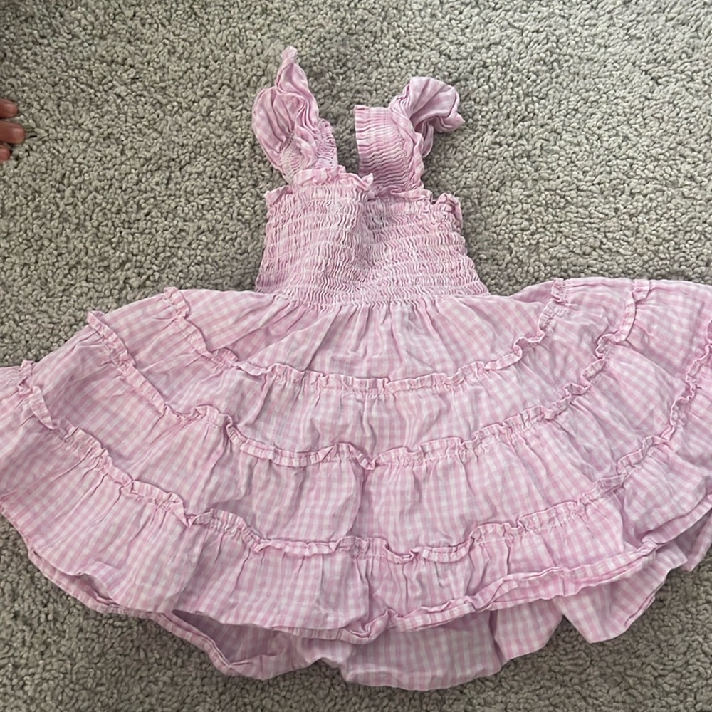 COPY - Hill house pink gingham size 12 months